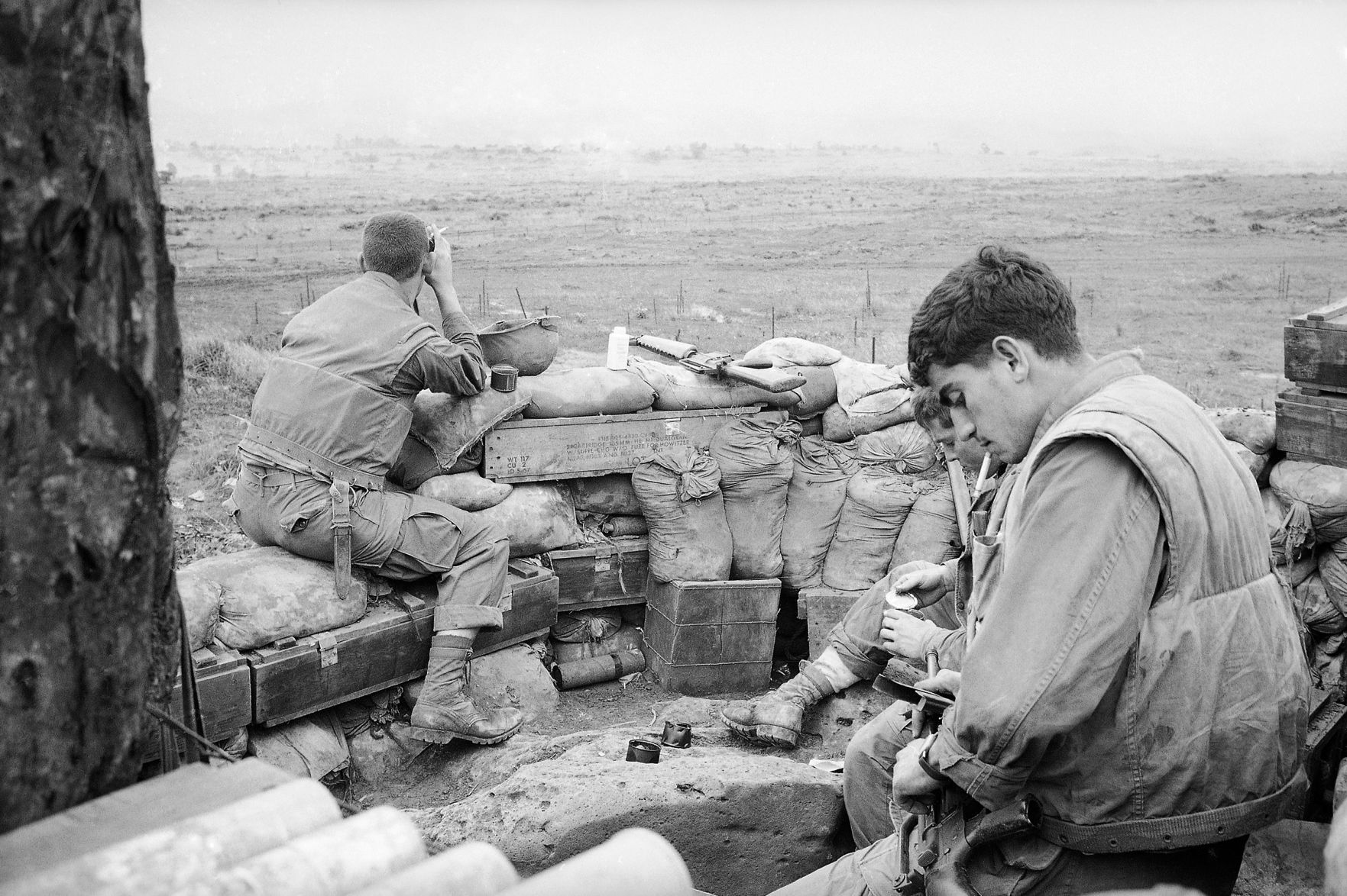 1967: US Foxholes and Shelters